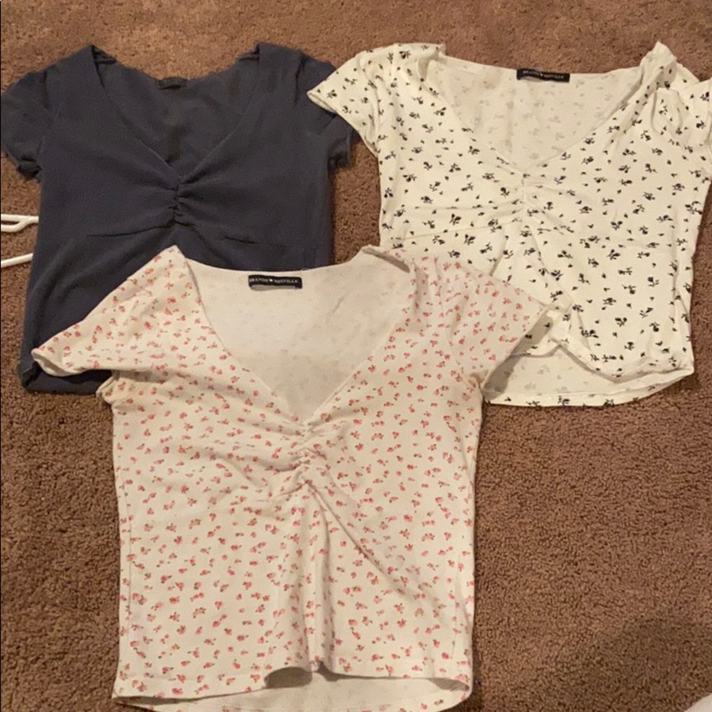 bundle of brandy melville shirts
